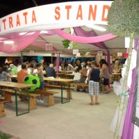 Ingresso stand enogastronomico